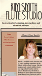 Mobile Screenshot of kimsmithflutestudio.com